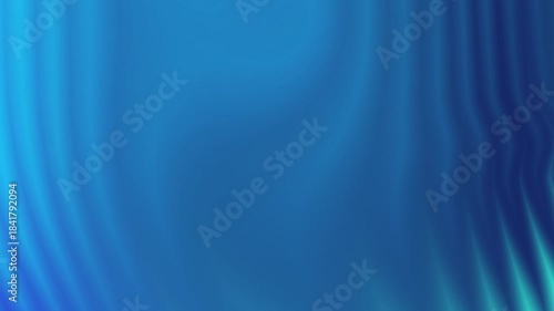 Abstract Blue Fluid Waves Background for Creative Projects
