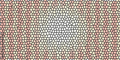 Seamless polka dot vector pattern texture design with blue and black circle elements