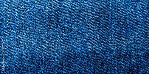 Blue denim jean texture and seamless background. Chambray Denim Fabric Background