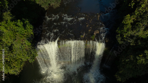 Tad pha suam waterfall, Champasak, southern Laos.