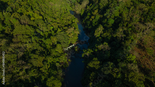 Tad pha suam waterfall, Champasak, southern Laos.