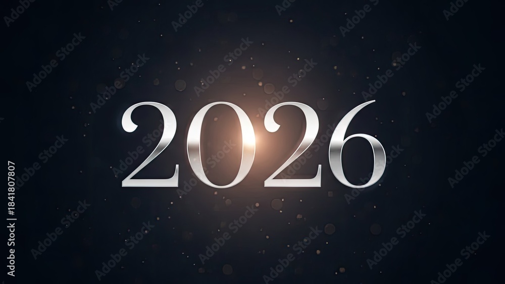 Fototapeta premium Christmas and New Year Celebration Holiday Card with Snow and Stars Vector Design