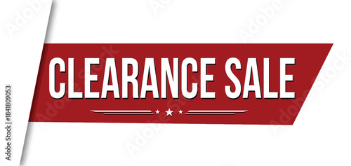 Clearance sale banner design