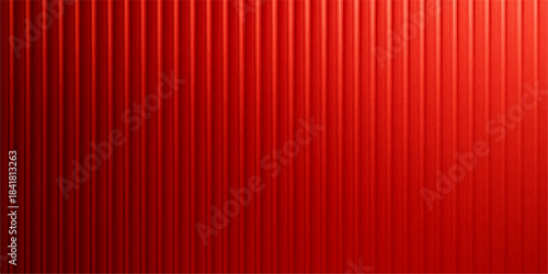 A rich, red velvet curtain with a gold-threaded pattern and dramatic light serves as a luxurious theatre backdrop for a movie show