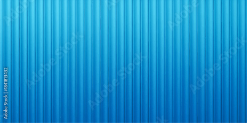Bright blue striped lines create a vertical motion pattern for a light abstract background design