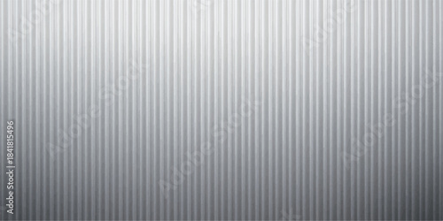 Brushed metal texture pattern with gray and silver stripes is a metallic backdrop design
