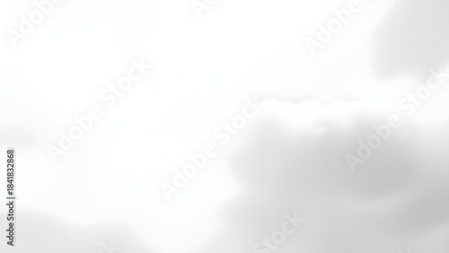An abstract and soft focus image with blurry white clouds against a bright background, creating a minimalist texture.