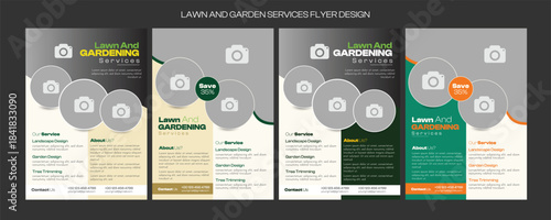 lawn care flyer design template. landscaping and gardening lawn care service flyer, poster, leaflet design lawn care garden or landscaping services Tree and gardening service poster leaflet design.
