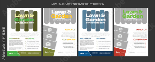 This editable social media flyer template enhances your garden services' online presence. It is perfect for promoting landscaping, lawn care, and outdoor design services across various platforms.