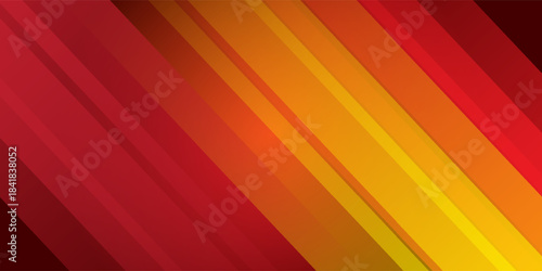 Abstract fiery background, red orange yellow light streaks with diagonal motion blur effect for energetic modern design.