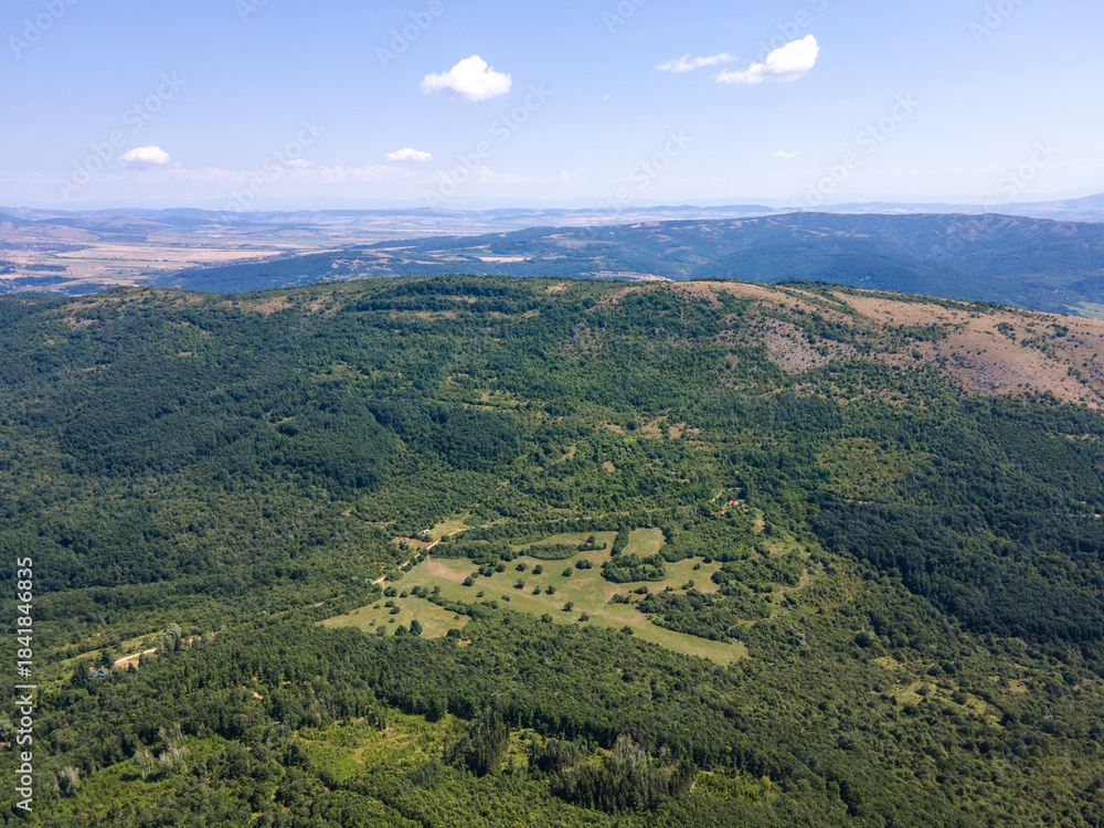 Fototapeta premium Landscape of Rudina mountain, Bulgaria