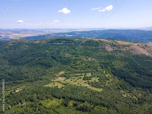 Landscape of Rudina mountain, Bulgaria