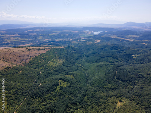 Landscape of Rudina mountain, Bulgaria