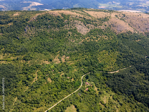 Landscape of Rudina mountain, Bulgaria