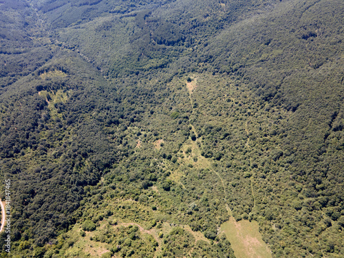 Landscape of Rudina mountain, Bulgaria