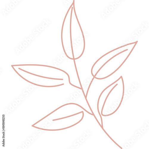 Minimalist line art illustr...