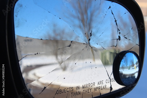 broken car window