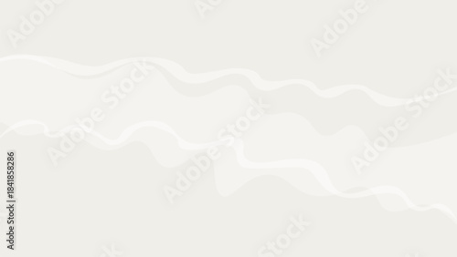 Wavy background with a cloud dancer tint.