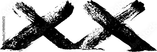 Distressed crosshat stencil art illustration for urban graffiti designs