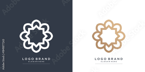 Boutique logo with fresh  and modern concept Premium Vector part 3