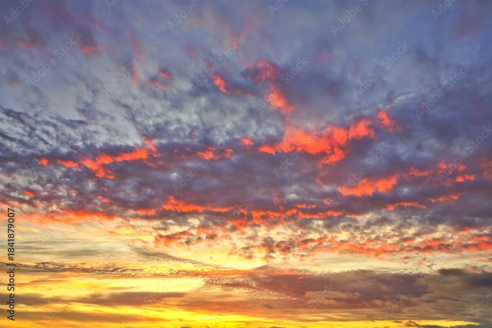 Fototapeta premium New Zealand Sky Replacement Rise From Lower Left Side