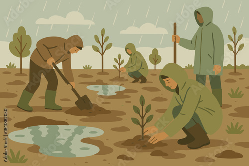 Sky olive reflecting day tree moist labels negative vector icon blue organic