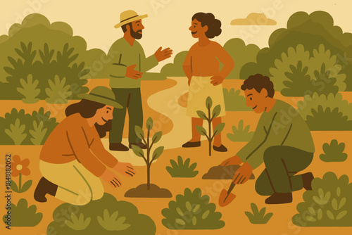 Natural green sand olive icon small no illustration bushes gardening community event