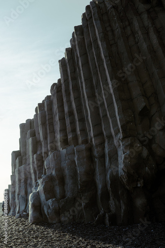 Basalt Columns at Reynisfjara Beach, Iceland