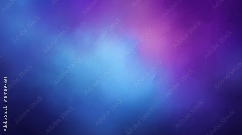 Fototapeta premium Soft Gradient Background with Purple and Blue Tones for Creative and Artistic Use in Digital Media and Graphic Design Projects
