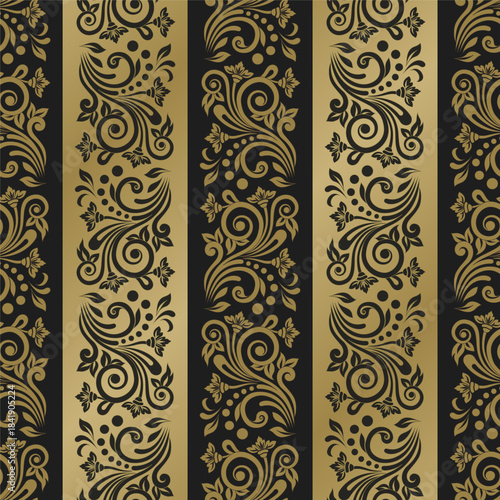 Seamless background with stripes