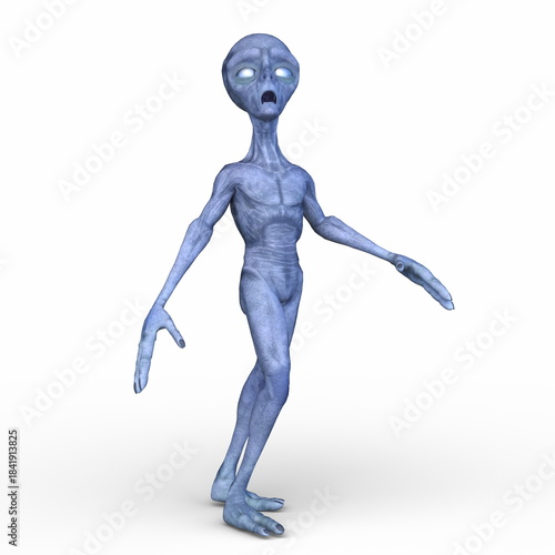 エイリアン　3DCGレンダリング