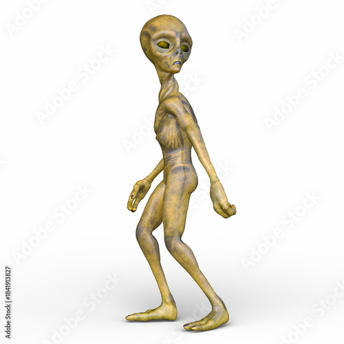 エイリアン　3DCGレンダリング