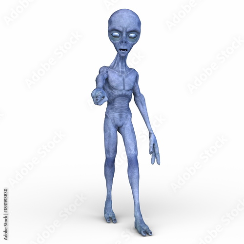 エイリアン　3DCGレンダリング