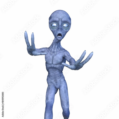 エイリアン　3DCGレンダリング