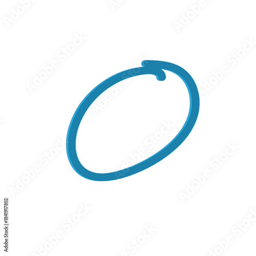 Hand-drawn brush circle animation/vector with organic stroke and transparent background. Perfect for highlighting text, dates, notes, UI elements, and creative design projects.