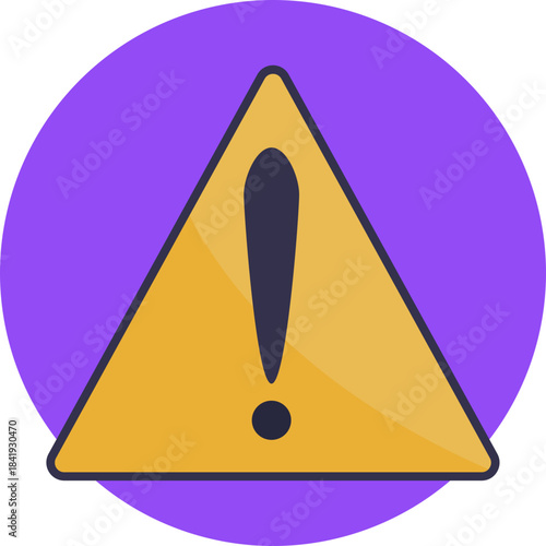 Sign alerting people to hazards or important safety information.