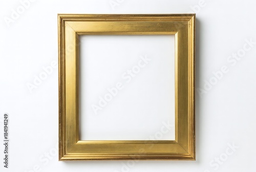 Elegant Gold Ornate Frame Mockup for Art and Interior Design – Perfect for Wall Decor and Home Decor in Classic and Modern Styles