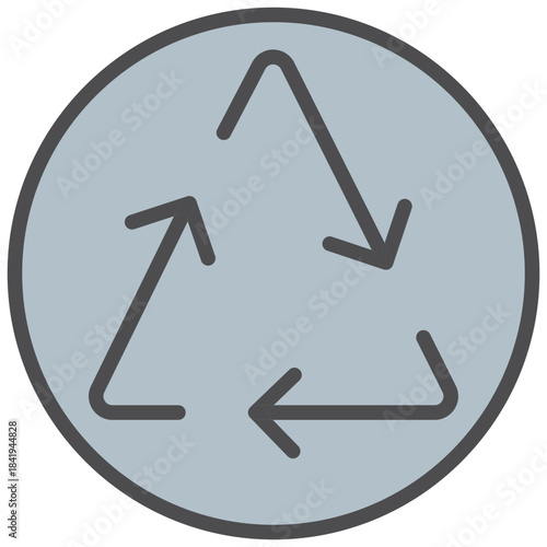 recycle icon line color