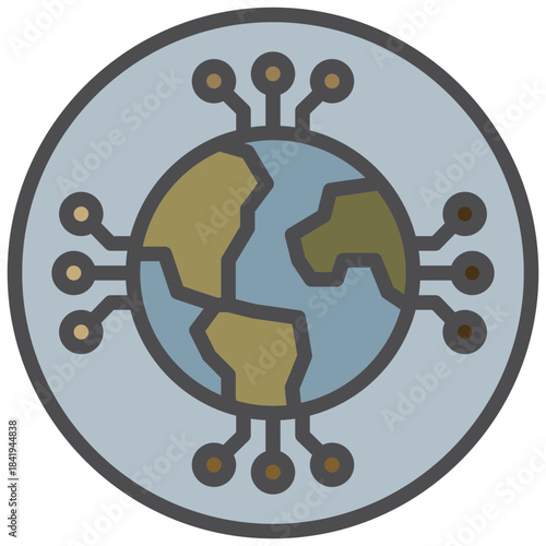 ecosystem icon line color