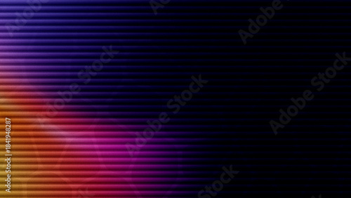 dark black yellow red blue purple gradient background horizontal curved surface convex shape futuristic glass effect