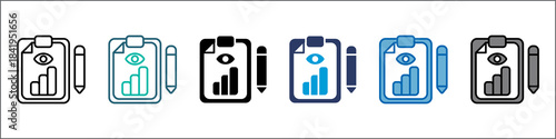 Survey Icon Single Pack Multistyle