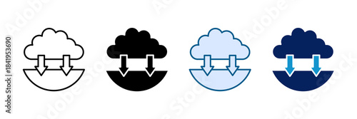 Carbon Capture Icon Set Multiple Style Collection