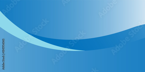Light blue wave abstract backround. Vector illustration