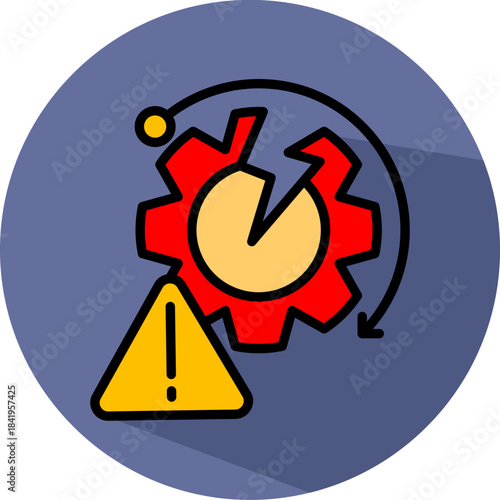 Process Failure isometric icon