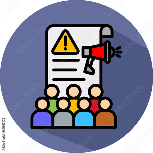 Crisis Scenario isometric icon