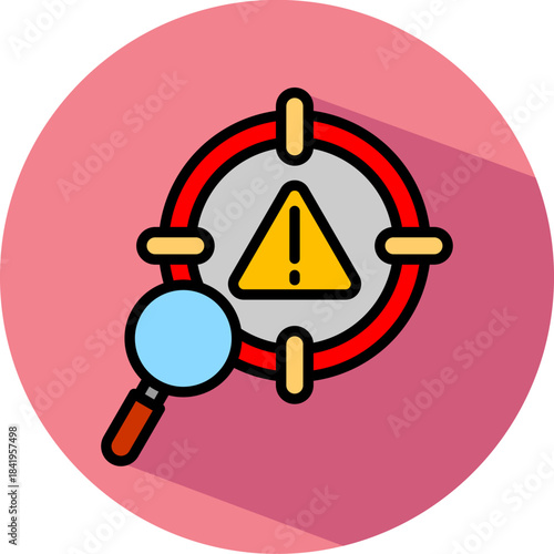 Key Risk isometric icon