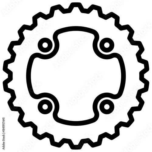 Bicycle Gear Icon