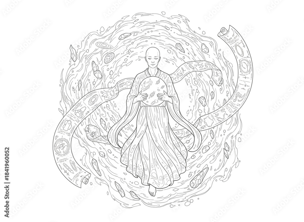 Obraz premium virgin mary and jesus