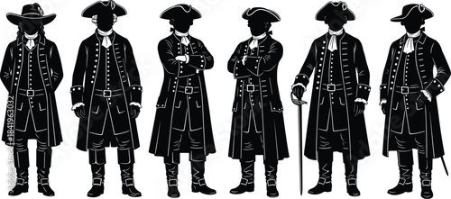 Soccer football players silhouette vector set, collection of athletes kicking, dribbling, and shooting the ball in various action poses, sport competition 