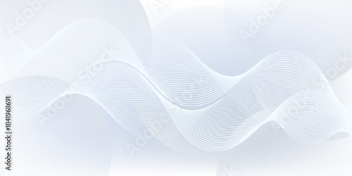 Abstract background with white holographic line pattern in soft pastel colors. Luxury horizontal design, perfect for business banners, prestigious vouchers, and elegant wedding invitations.